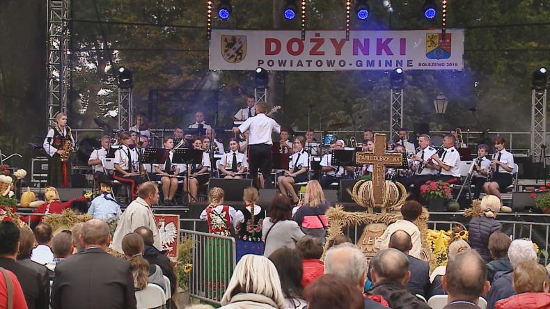 Gmina i powiat wspólnie obchodzili dożynki