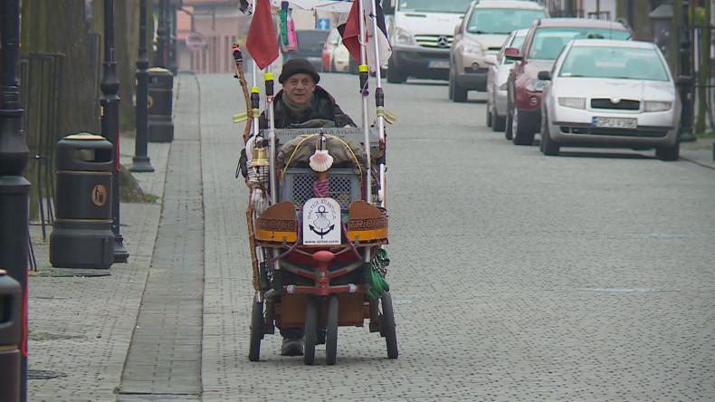 Podróżnik z Francji z wizytą w Helu