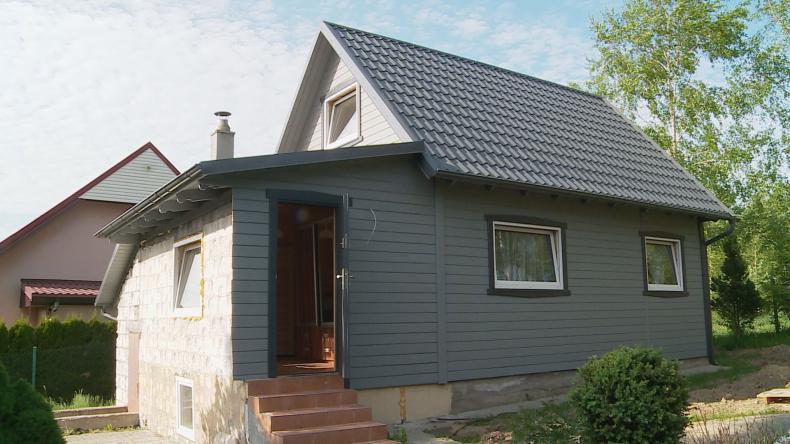 Nowy dom pogorzelców ze Zbychowa