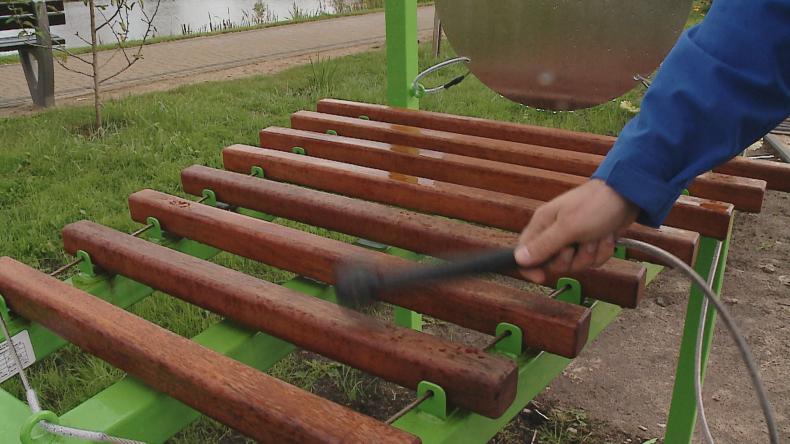 Nowa atrakcja w luzińskim parku