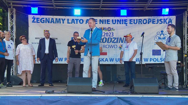 Rodzinna zabawa i rozmowy o Unii Europejskiej