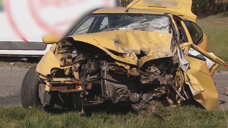 Wypadek w Bojanie, zginął kierowca osobówki