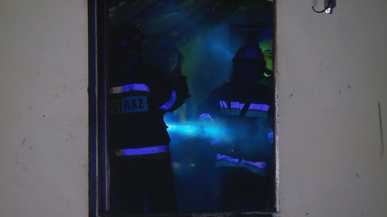 Paliła się stajnia w Orlu, zwierzęta uratowane