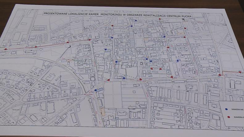 Pięć razy więcej kamer w Pucku