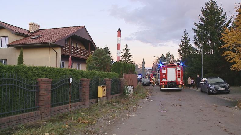 Pożar altanki w Wejherowie