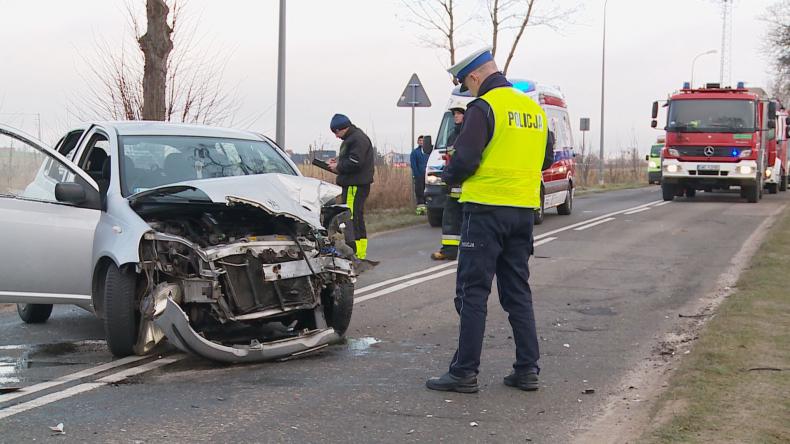 Niebezpieczny dzień na drogach powiatu