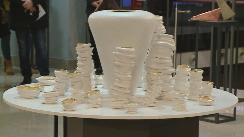 Dzieła młodych artystów na wystawie w WCK-u