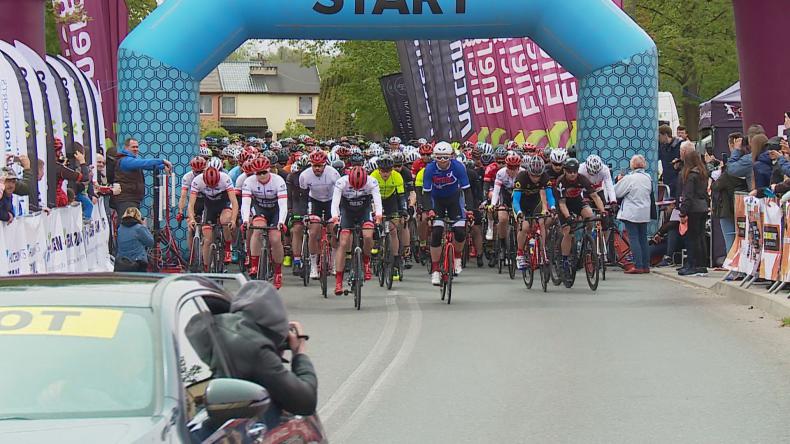 Kilkuset rowerzystów stanęło na starcie wyścigu w Krokowej