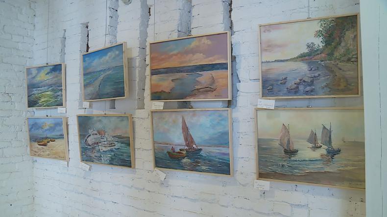 Morski krajobraz na płótnie