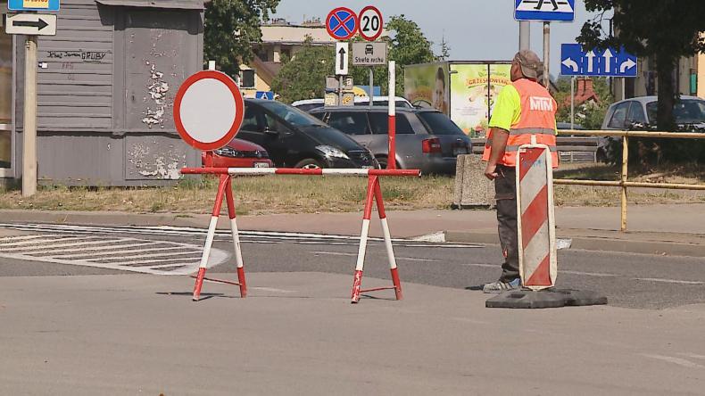 Trwa modernizacja węzła komunikacyjnego w Rumi