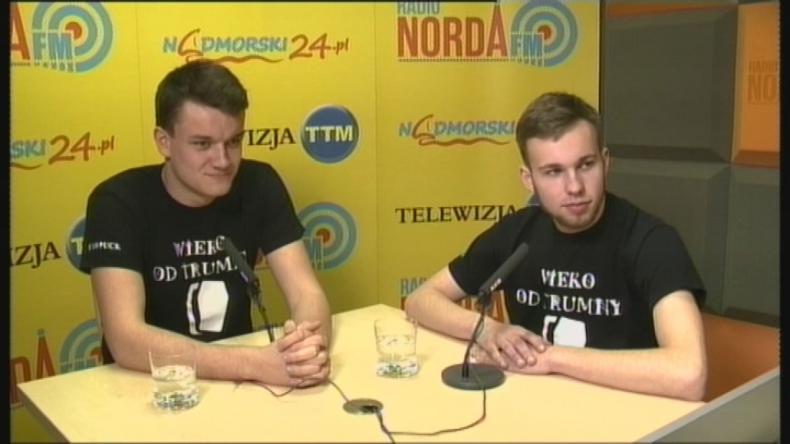 Kuba Mielewczyk i Adam Rozpędowski