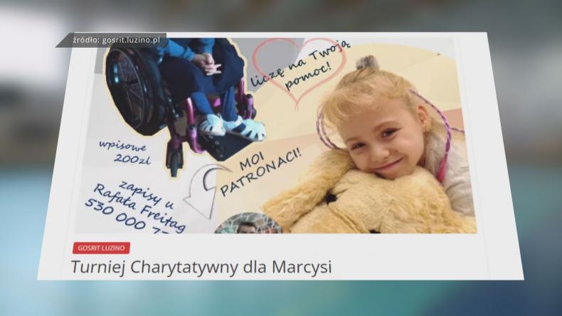 Charytatywny turniej dla Marcysi
