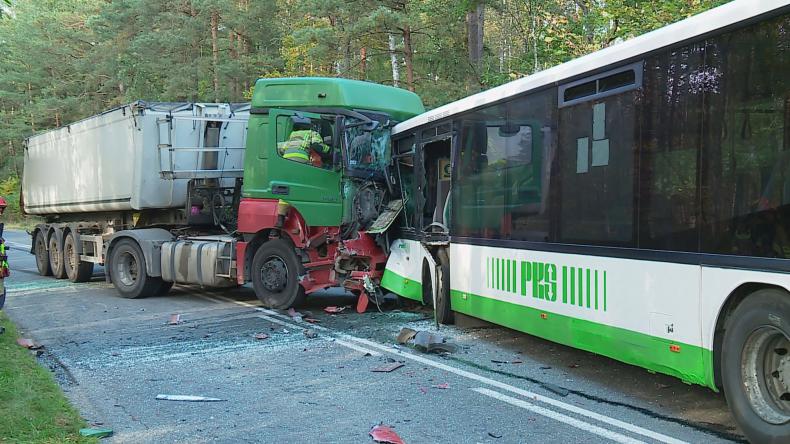 Szczęśliwy finał wczorajszego wypadku