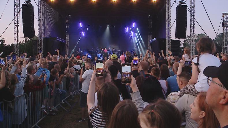 Agnieszka Chylińska na Dniach Gminy Gniewino