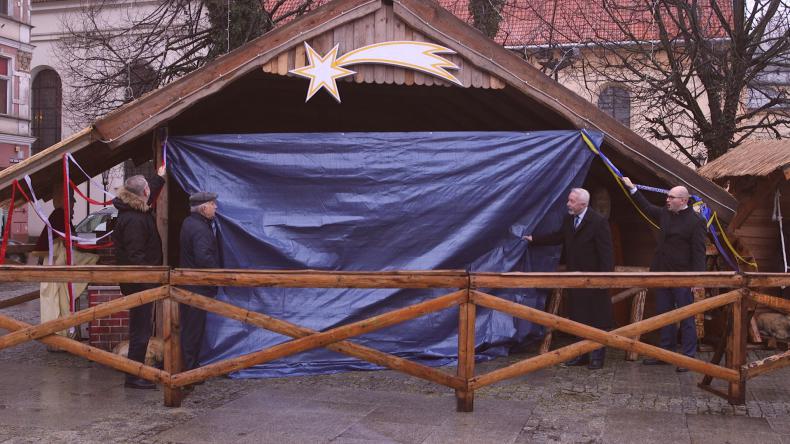 Otwarcie Szopki Bożonarodzeniowej w Wejherowie
