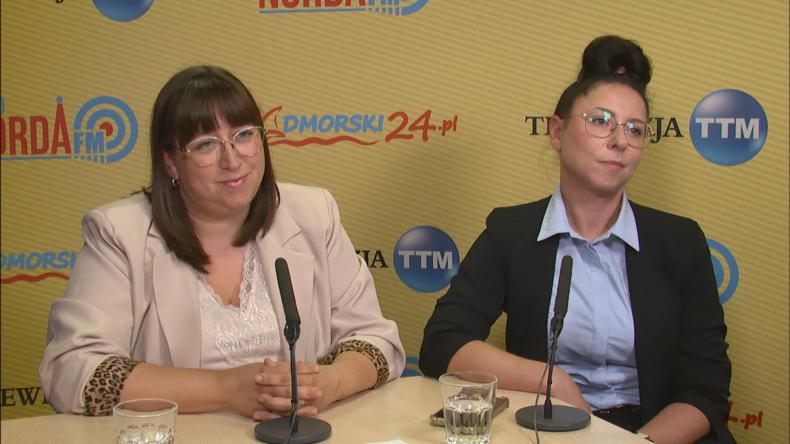 Paulina Młyńska i Katarzyna Szymikowska