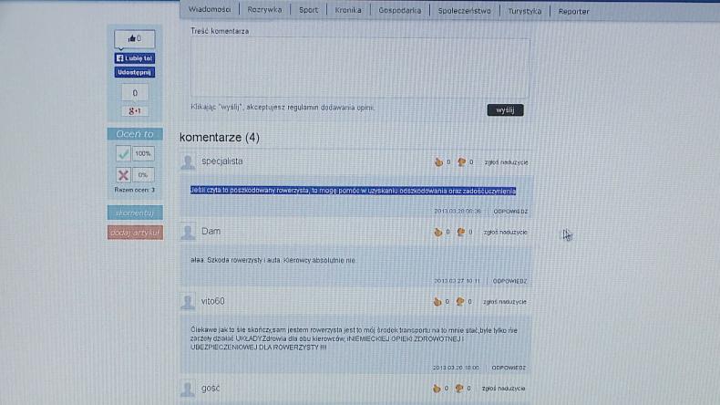 Tajemniczy pomocnicy poszkodowanych w wypadkach