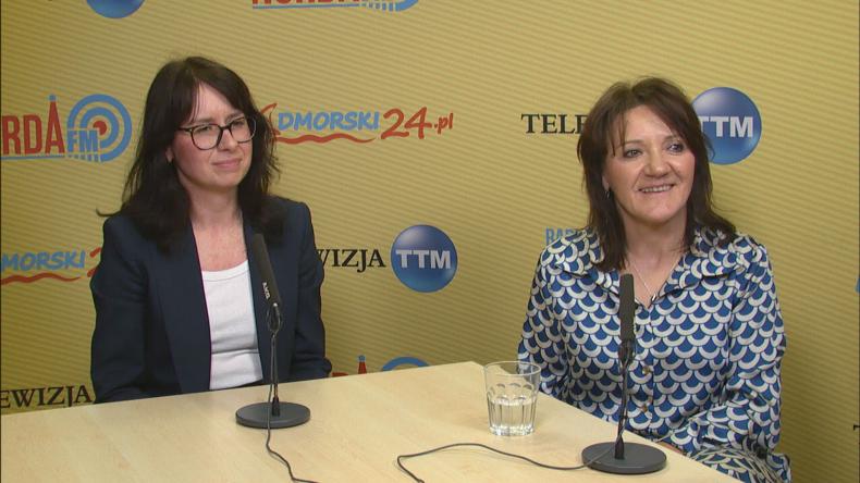 Barbara Małszycka i Katarzyna Majchrzak