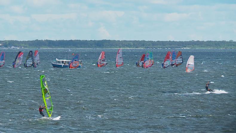 Windsurfingowe Mistrzostwa Europy zawitały w Pucku