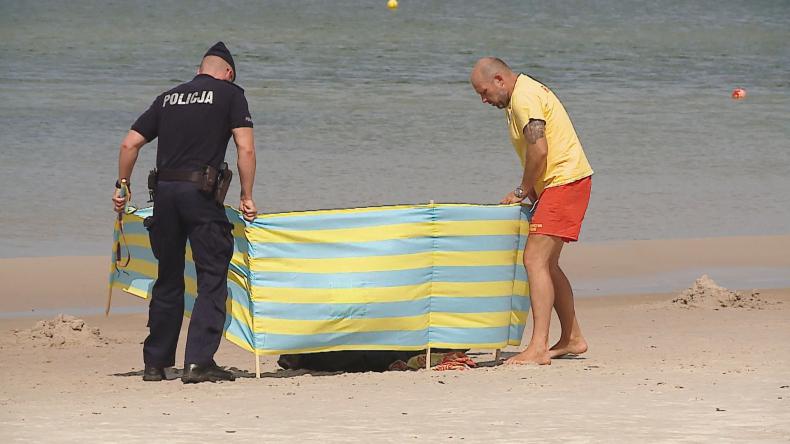 Akcja ratunkowa w Lubiatowie, mężczyzna nie przeżył