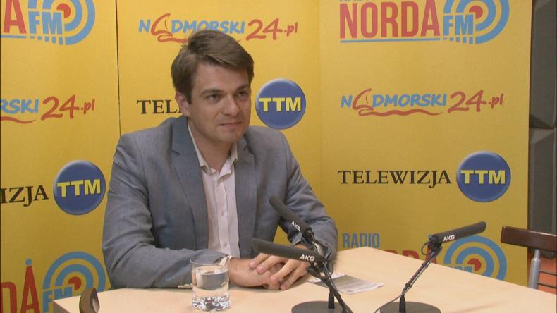 Michał Paszke z Klubu Filmowego ALTERNATYWA