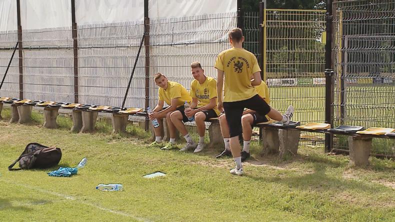 Gryfici po ostatnim treningu