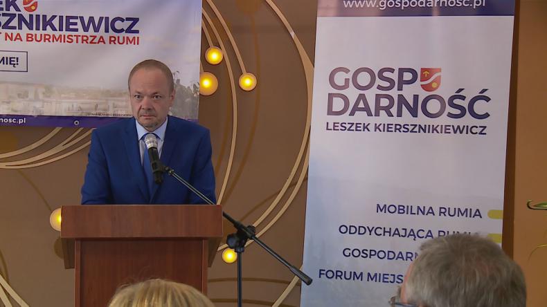 Nowy kandydat na burmistrza Rumi