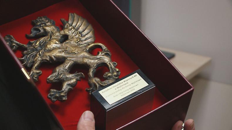 Inwalidzi wojenni z nagrodą Gryfa Kaszubskiego