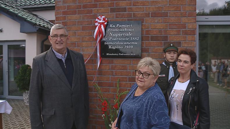 Upamiętnili dawnego gospodarza Kąpina