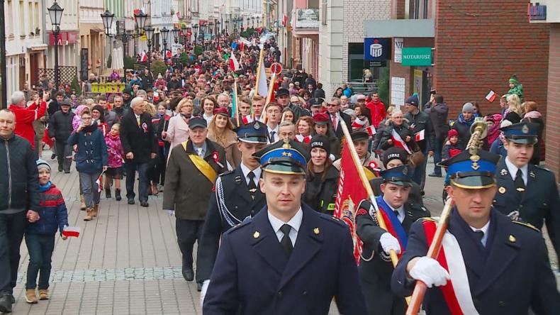Biało-czerwony pochód w Wejherowie – udany debiut