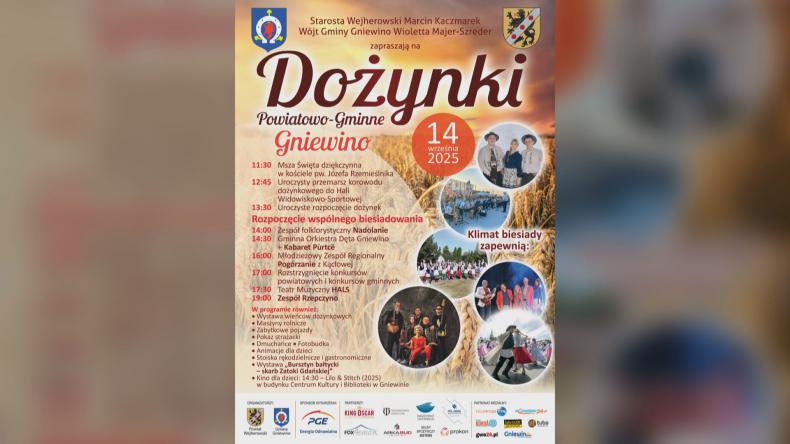 Przed nami powiatowo gminne dożynki w Gniewinie