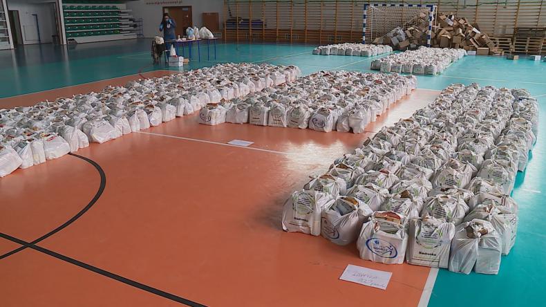 Mieszkańcy gminy Luzino otrzymali 11 ton żywności