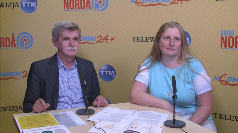 Bogdan Kwapisiewicz i Sylwia Rojek