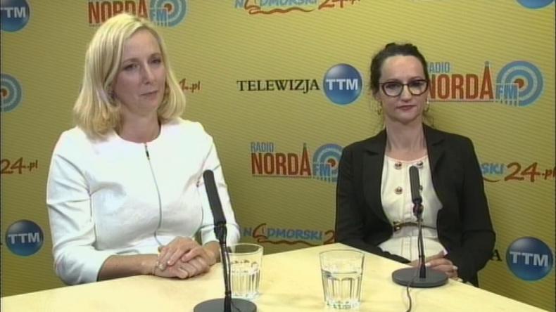 Dorota Nowicka-Klimowicz i Justyna Paliwoda
