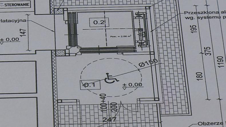 Powiat przyjazny niepełnosprawnym, będzie winda i więcej ułatwień
