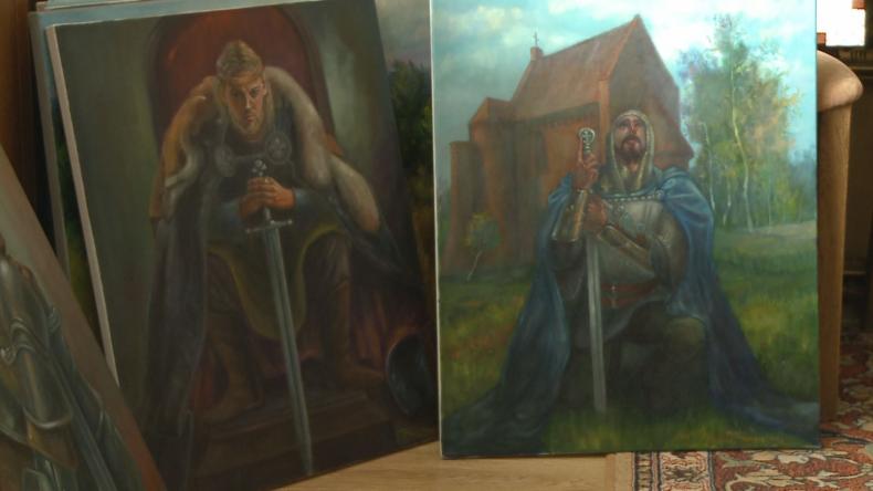 Maciej Tamkun stworzył poczet władców Kaszub