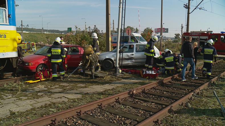 Ćwiczenia służb ratowniczych w Wejherowie