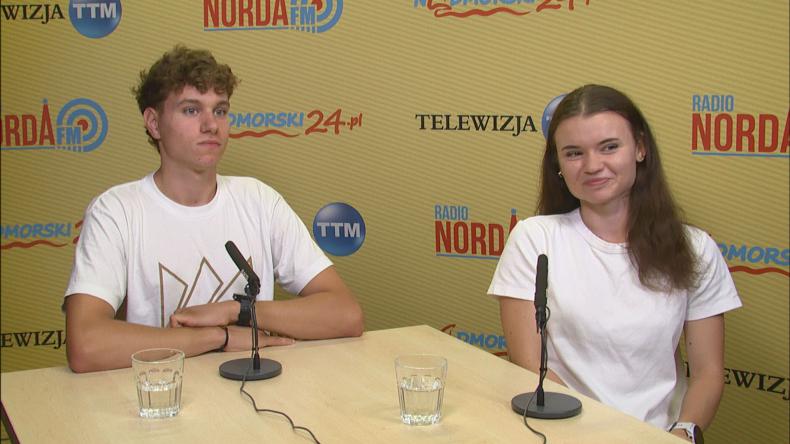 Michał Gajdus i Oliwia Rolbiecka