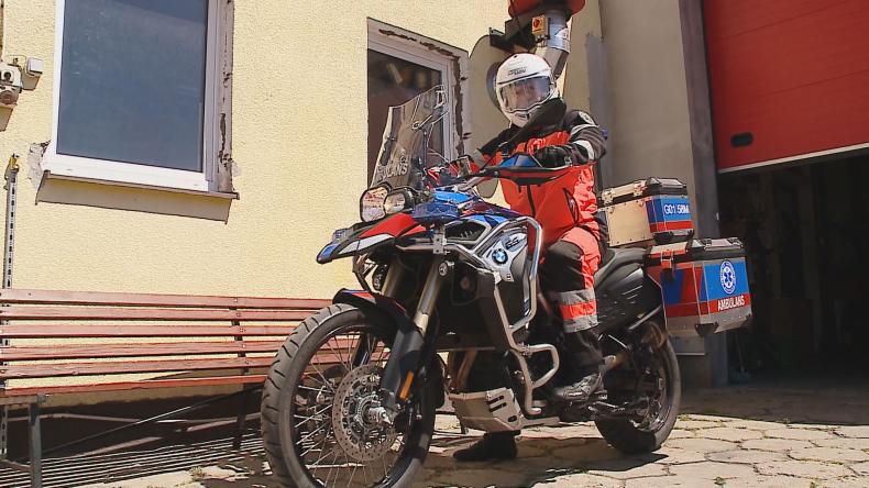 Motoambulans zadba o bezpieczeństwo wypoczywających