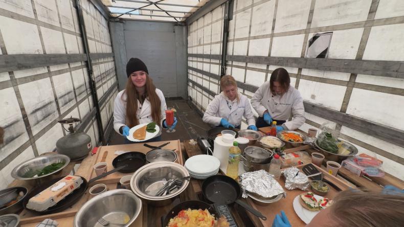 Zagraniczne praktyki puckiej młodzieży