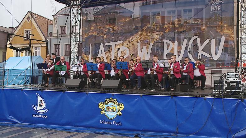 Muzyczna zabawa podczas Rewii Orkiestr Dętych