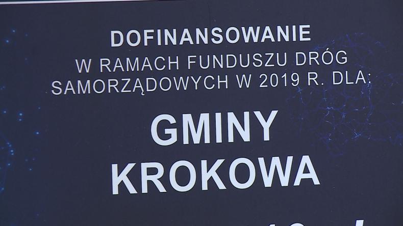 Rekordowe środki na drogi w gminie Krokowa
