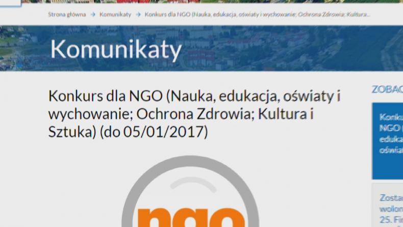Organizacje pozarządowe już mogą starać się o granty