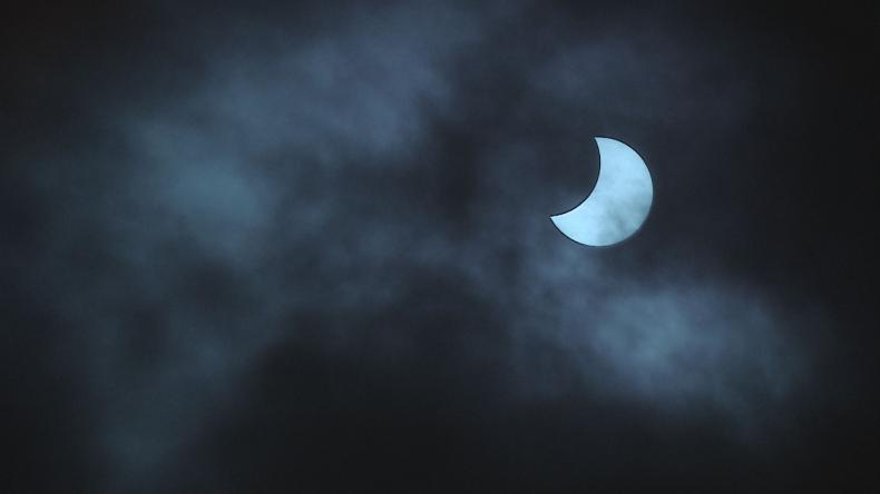 Częściowe zaćmienie słońca