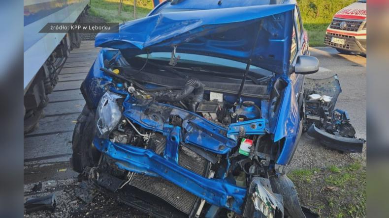 18-latek nie zauważył pociągu