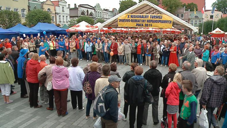 Turniej Sportowo-Rekreacyjny Niepełnosprawnych w Pucku