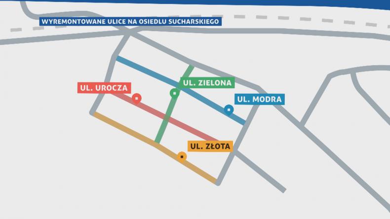 Już nie muszą brodzić w błocie
