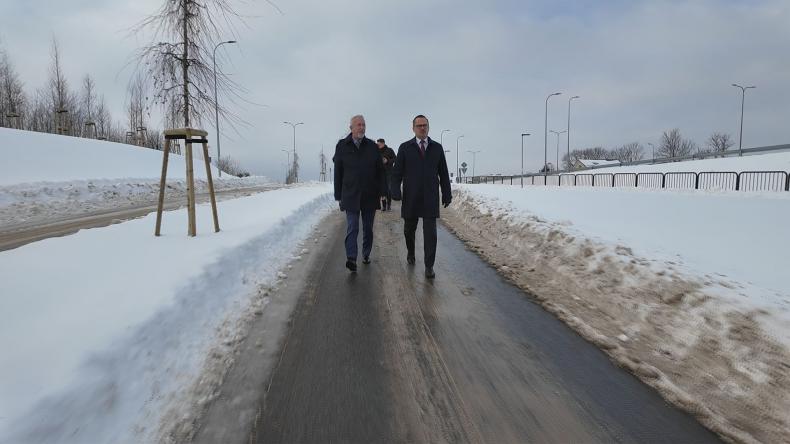 Marcin Horała z wizytą na Węźle Zryw