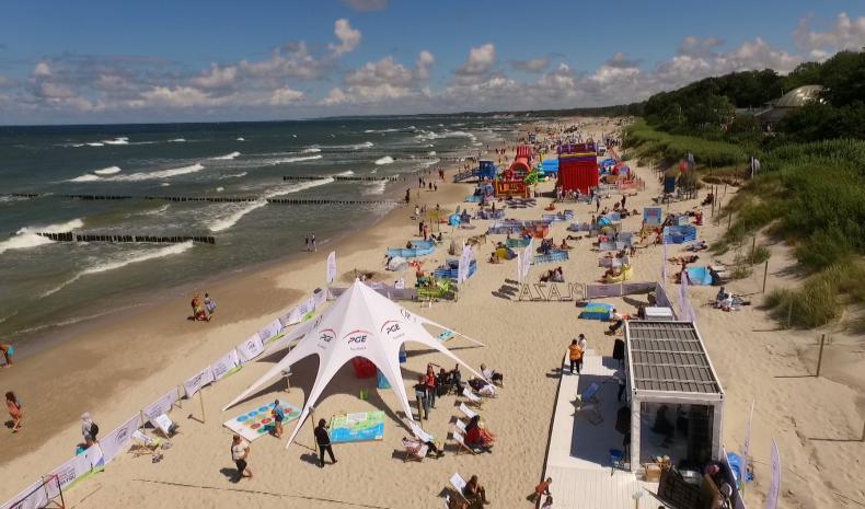 „PLAŻA PGE – POZNAJ MOC BAŁTYCKIEGO WIATRU”