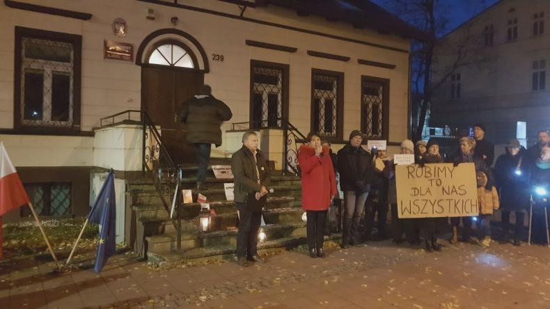 Wejherowo przyłączyło się do protestu w obronie sędziów